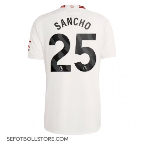 Manchester United Jadon Sancho #25 Replika Tredje Tröja 2023-24 Kortärmad